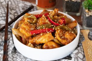 keto sweet and sour chicken